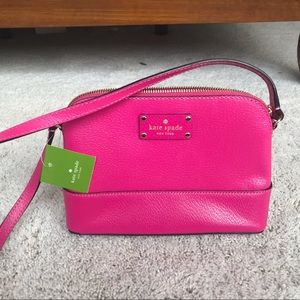 NWT Kate Spade pink small crossbody